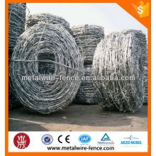 2016 China supplier hot dip galvanized barbed wire